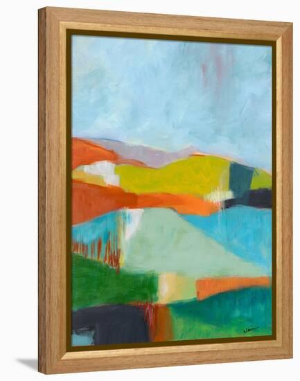 North Bay Hills-Jan Weiss-Framed Stretched Canvas