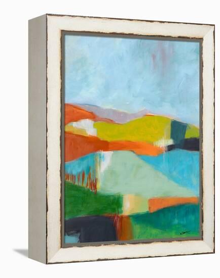 North Bay Hills-Jan Weiss-Framed Stretched Canvas