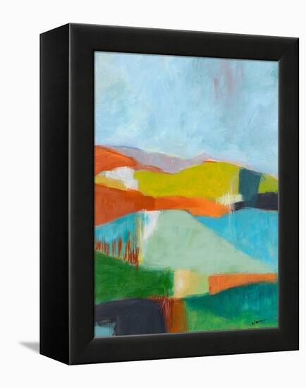 North Bay Hills-Jan Weiss-Framed Stretched Canvas