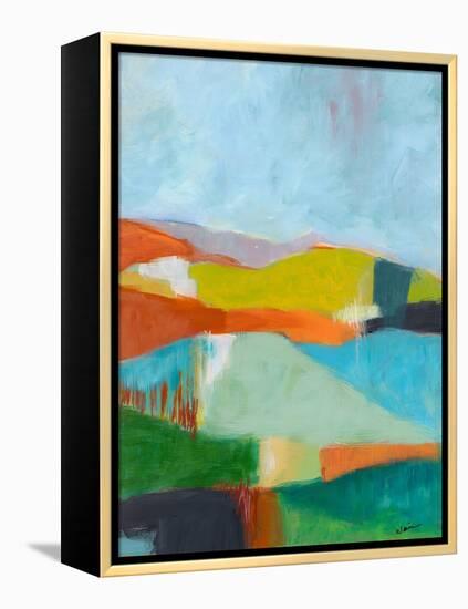 North Bay Hills-Jan Weiss-Framed Stretched Canvas