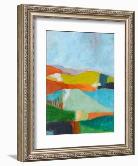 North Bay Hills-Jan Weiss-Framed Art Print