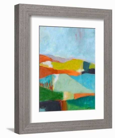 North Bay Hills-Jan Weiss-Framed Art Print