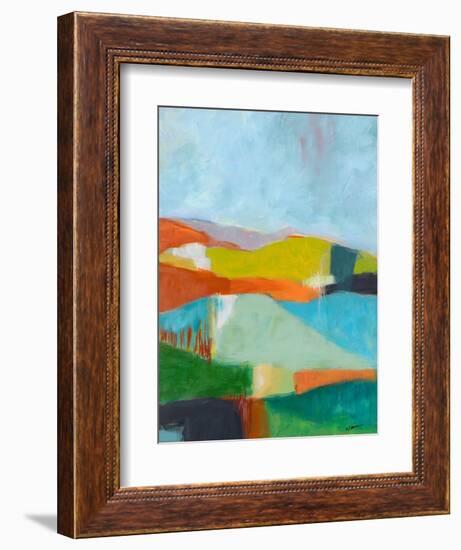 North Bay Hills-Jan Weiss-Framed Art Print