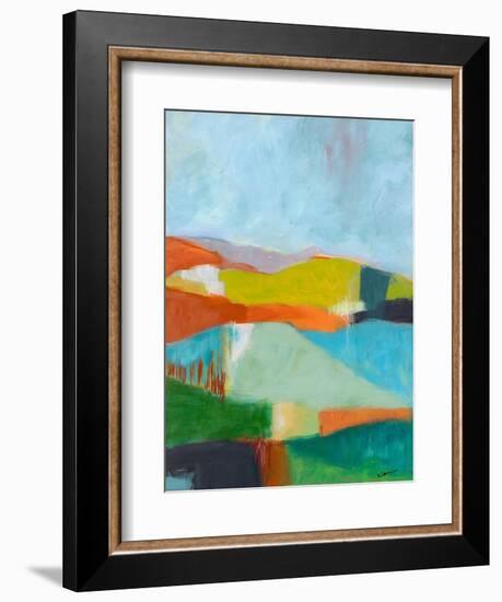 North Bay Hills-Jan Weiss-Framed Art Print