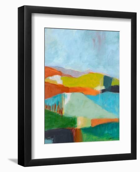 North Bay Hills-Jan Weiss-Framed Art Print