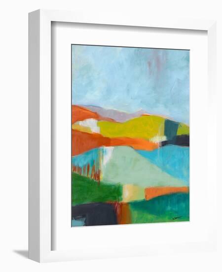 North Bay Hills-Jan Weiss-Framed Art Print