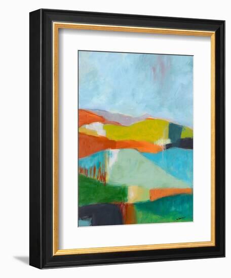 North Bay Hills-Jan Weiss-Framed Art Print