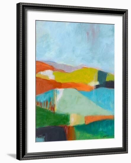 North Bay Hills-Jan Weiss-Framed Art Print