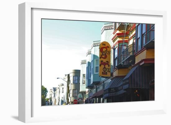 North Beach, San Francisco, California-Anna Miller-Framed Photographic Print