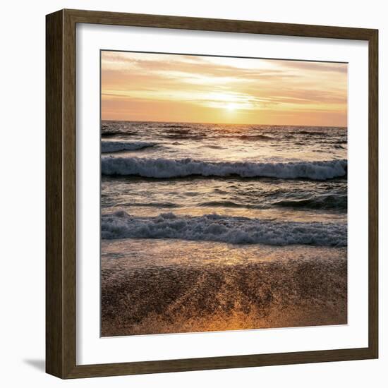 North Beach Sunset 3-Lance Kuehne-Framed Photographic Print