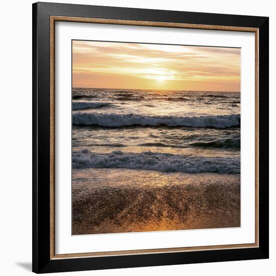 North Beach Sunset 3-Lance Kuehne-Framed Photographic Print