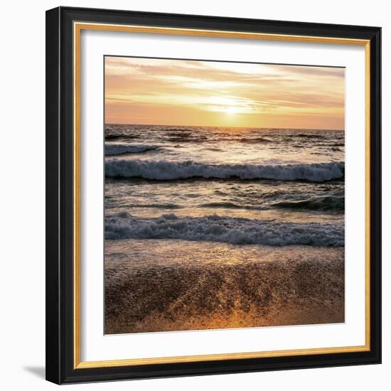 North Beach Sunset 3-Lance Kuehne-Framed Photographic Print