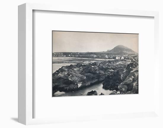 'North Berwick - From the Rocks, Showing North Berwick Law', 1895-Unknown-Framed Photographic Print