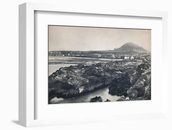 'North Berwick - From the Rocks, Showing North Berwick Law', 1895-Unknown-Framed Photographic Print