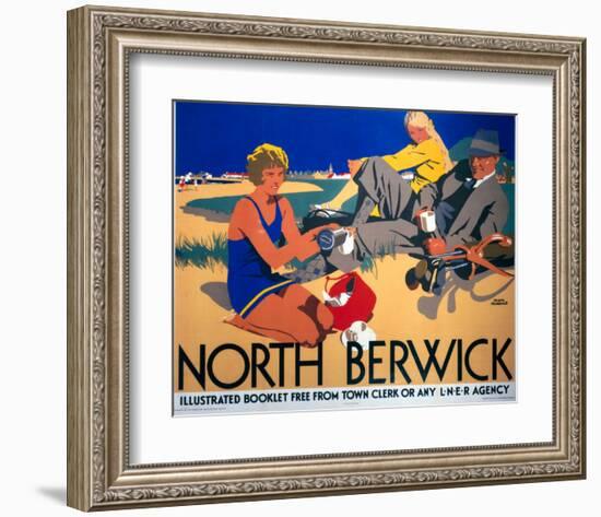 North Berwick, LNER, c.1923-Frank Newbould-Framed Art Print