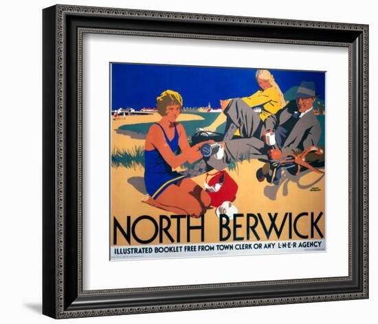 North Berwick, LNER, c.1923-Frank Newbould-Framed Art Print