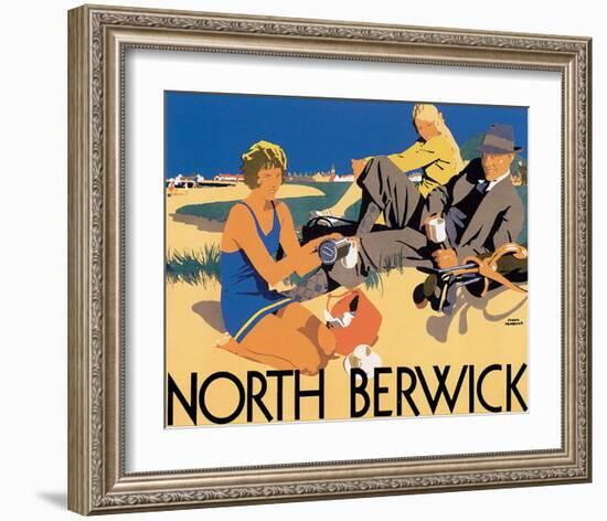 North Berwick-Frank Newbould-Framed Art Print