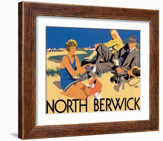 North Berwick-Frank Newbould-Framed Art Print