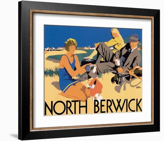 North Berwick-Frank Newbould-Framed Art Print