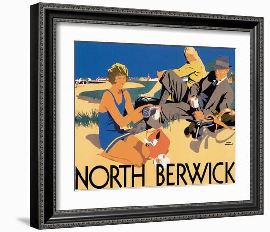 North Berwick-Frank Newbould-Framed Art Print