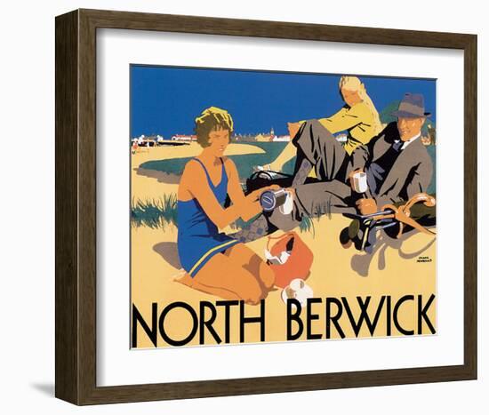 North Berwick-Frank Newbould-Framed Art Print