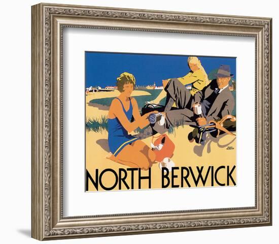 North Berwick-Frank Newbould-Framed Art Print