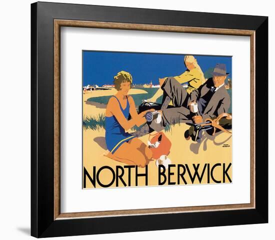 North Berwick-Frank Newbould-Framed Art Print