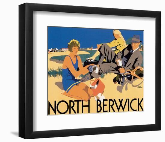 North Berwick-Frank Newbould-Framed Art Print