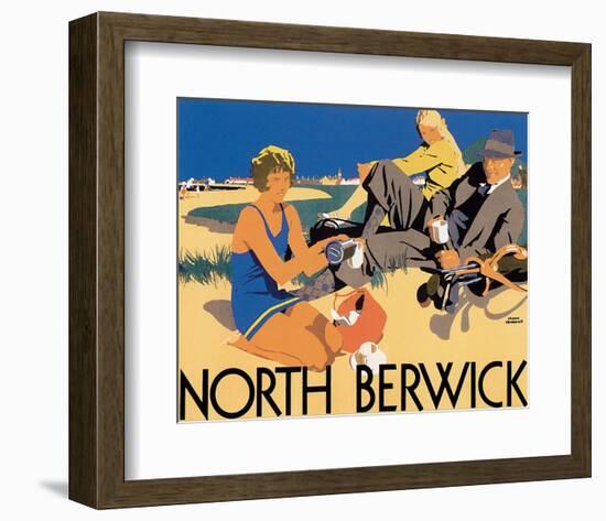 North Berwick-Frank Newbould-Framed Art Print