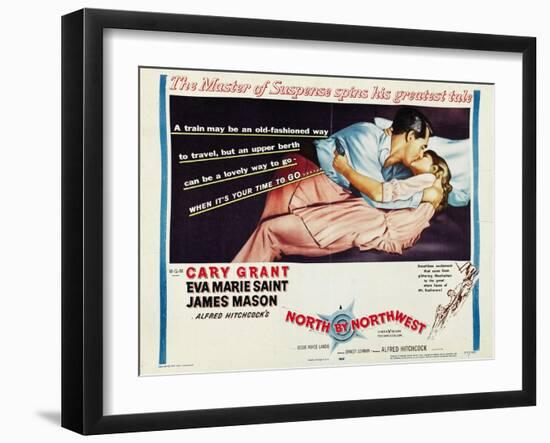 North By Northwest, 1959-null-Framed Art Print