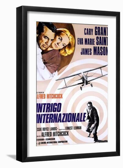 North by Northwest, (aka Intrigo Internazionale), 1959-null-Framed Art Print