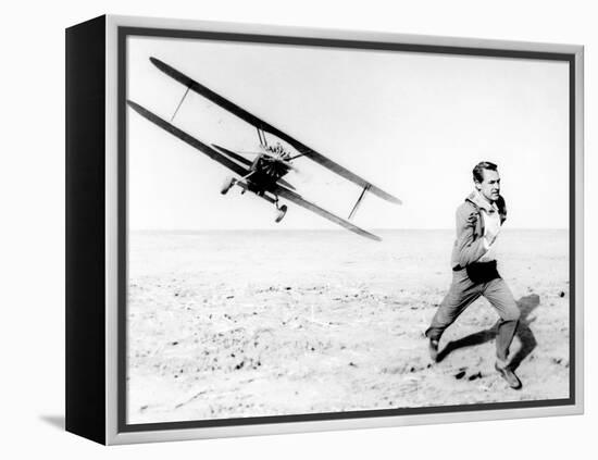 North by Northwest, Cary Grant, 1959-null-Framed Stretched Canvas