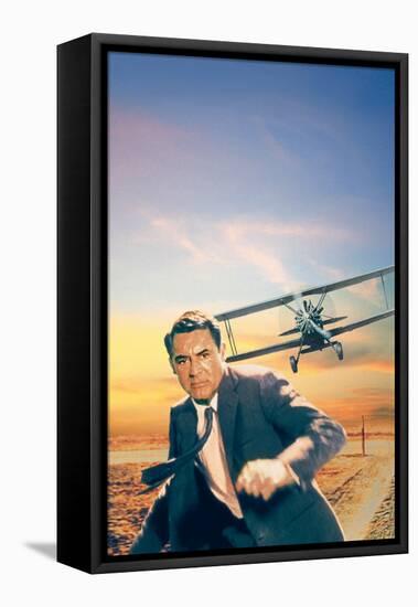 North by Northwest, Cary Grant, 1959-null-Framed Stretched Canvas