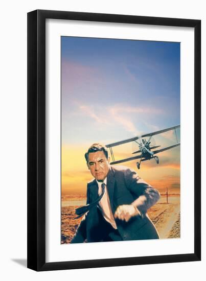 North by Northwest, Cary Grant, 1959-null-Framed Art Print