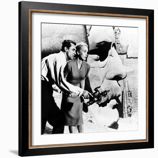 North by Northwest, Cary Grant, Eva Marie Saint, 1959-null-Framed Photo