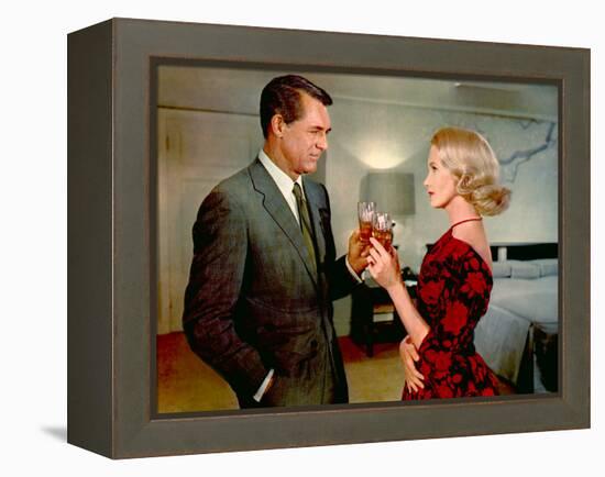 North By Northwest, Cary Grant, Eva Marie Saint, 1959-null-Framed Stretched Canvas