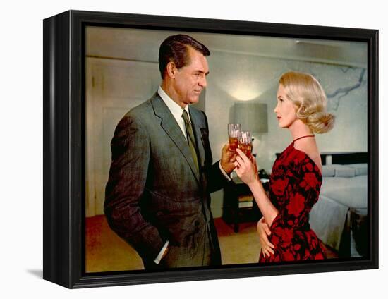 North By Northwest, Cary Grant, Eva Marie Saint, 1959-null-Framed Stretched Canvas