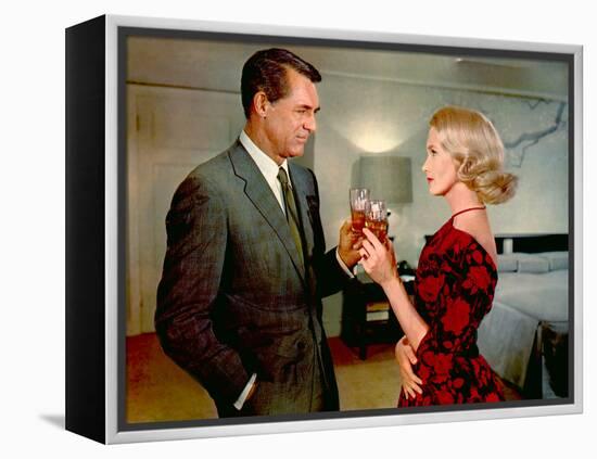 North By Northwest, Cary Grant, Eva Marie Saint, 1959-null-Framed Stretched Canvas