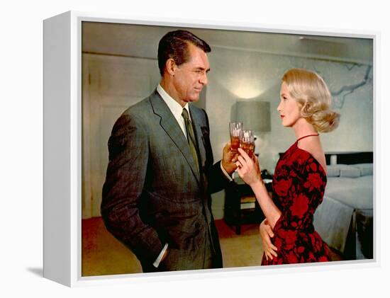 North By Northwest, Cary Grant, Eva Marie Saint, 1959-null-Framed Stretched Canvas