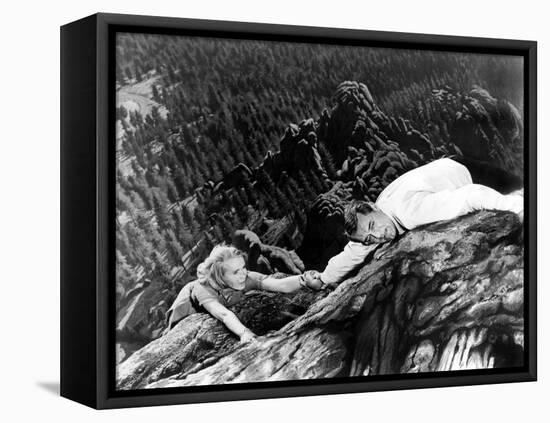 North by Northwest, Cary Grant, Eva Marie Saint, 1959-null-Framed Stretched Canvas