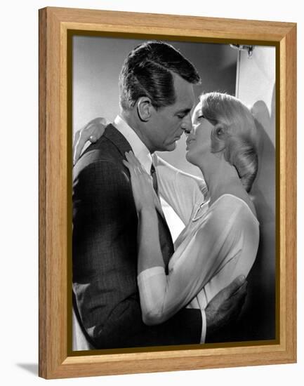 North by Northwest, Cary Grant, Eva Marie Saint, 1959-null-Framed Stretched Canvas