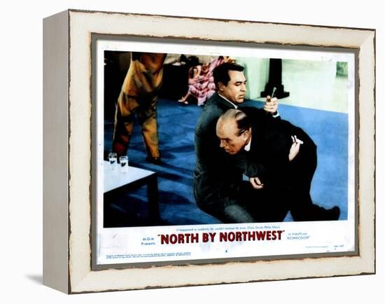 North by Northwest, Cary Grant, Philip Ober, 1959-null-Framed Stretched Canvas