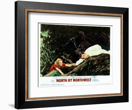 North by Northwest, Eva Marie Saint, Cary Grant, 1959-null-Framed Premium Giclee Print