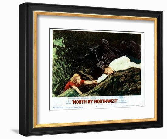 North by Northwest, Eva Marie Saint, Cary Grant, 1959-null-Framed Premium Giclee Print