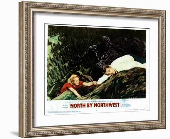 North by Northwest, Eva Marie Saint, Cary Grant, 1959-null-Framed Art Print