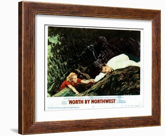 North by Northwest, Eva Marie Saint, Cary Grant, 1959-null-Framed Art Print