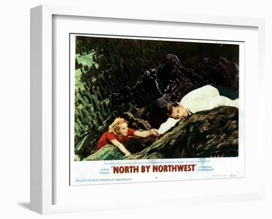 North by Northwest, Eva Marie Saint, Cary Grant, 1959-null-Framed Art Print