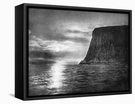 North Cape, Norway, 1893-John L Stoddard-Framed Premier Image Canvas