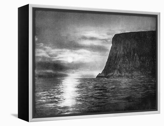 North Cape, Norway, 1893-John L Stoddard-Framed Premier Image Canvas