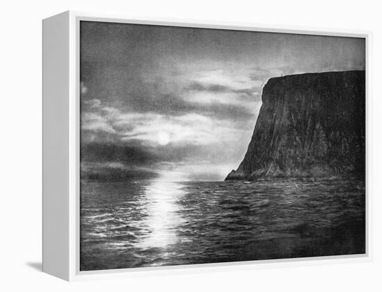 North Cape, Norway, 1893-John L Stoddard-Framed Premier Image Canvas